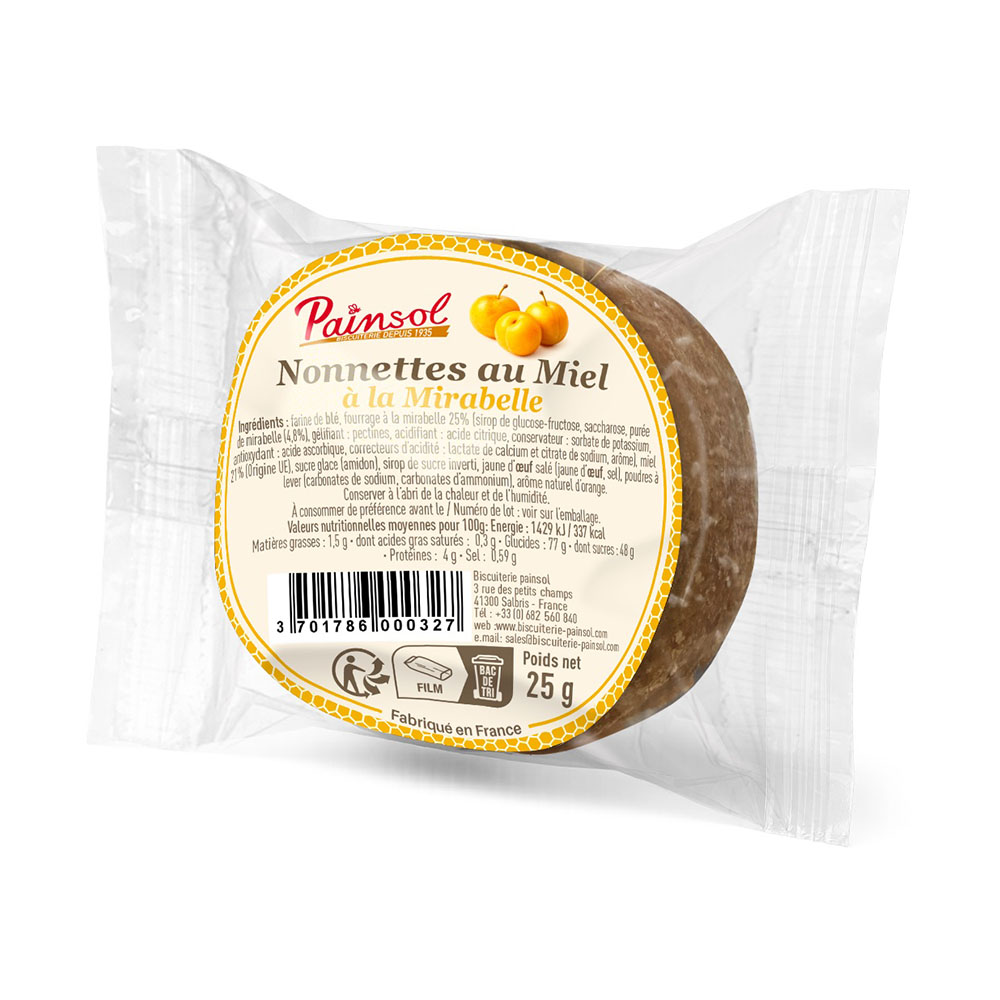 Nonnette à la mirabelle