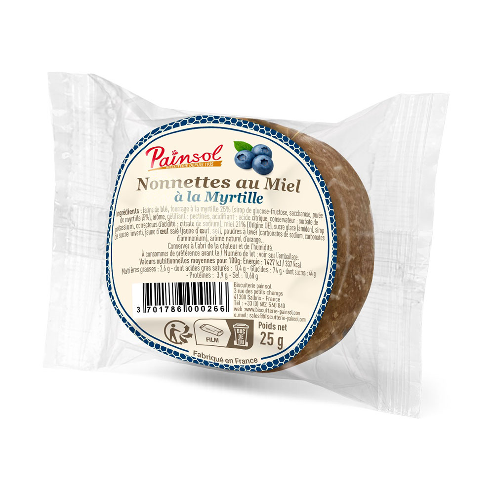 Nonnette à la myrtille